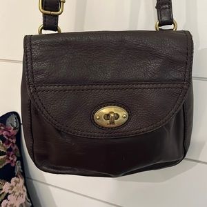 Fossil Leather Crossbody